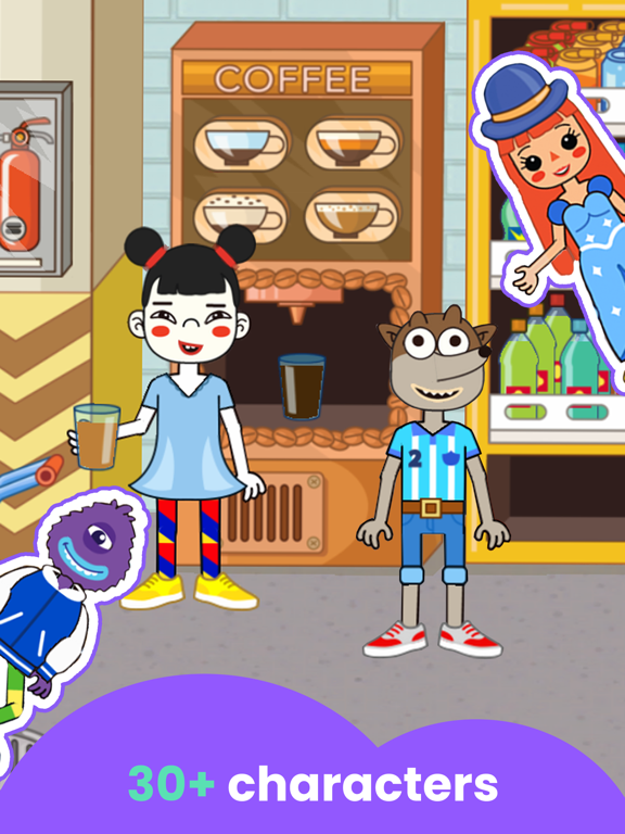 City Store Mall Games for Kids iPad screenshot 4 - Education app