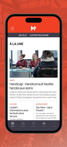 M+, l'info de Mulhouse app screenshot