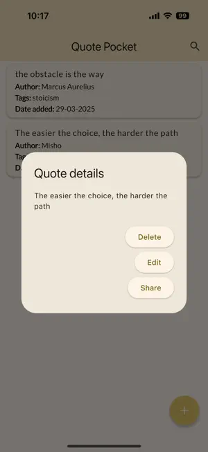 Quote Pocket screenshot 4