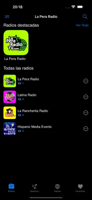 La Pera Radio screenshot 2