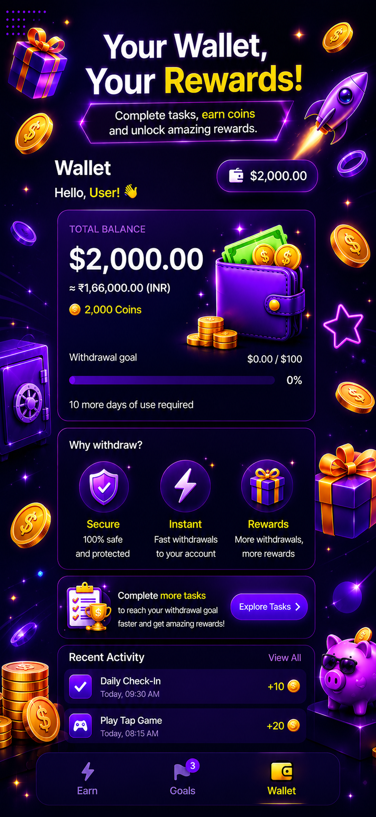 Earn Money - Cash Rewards App screenshot 4