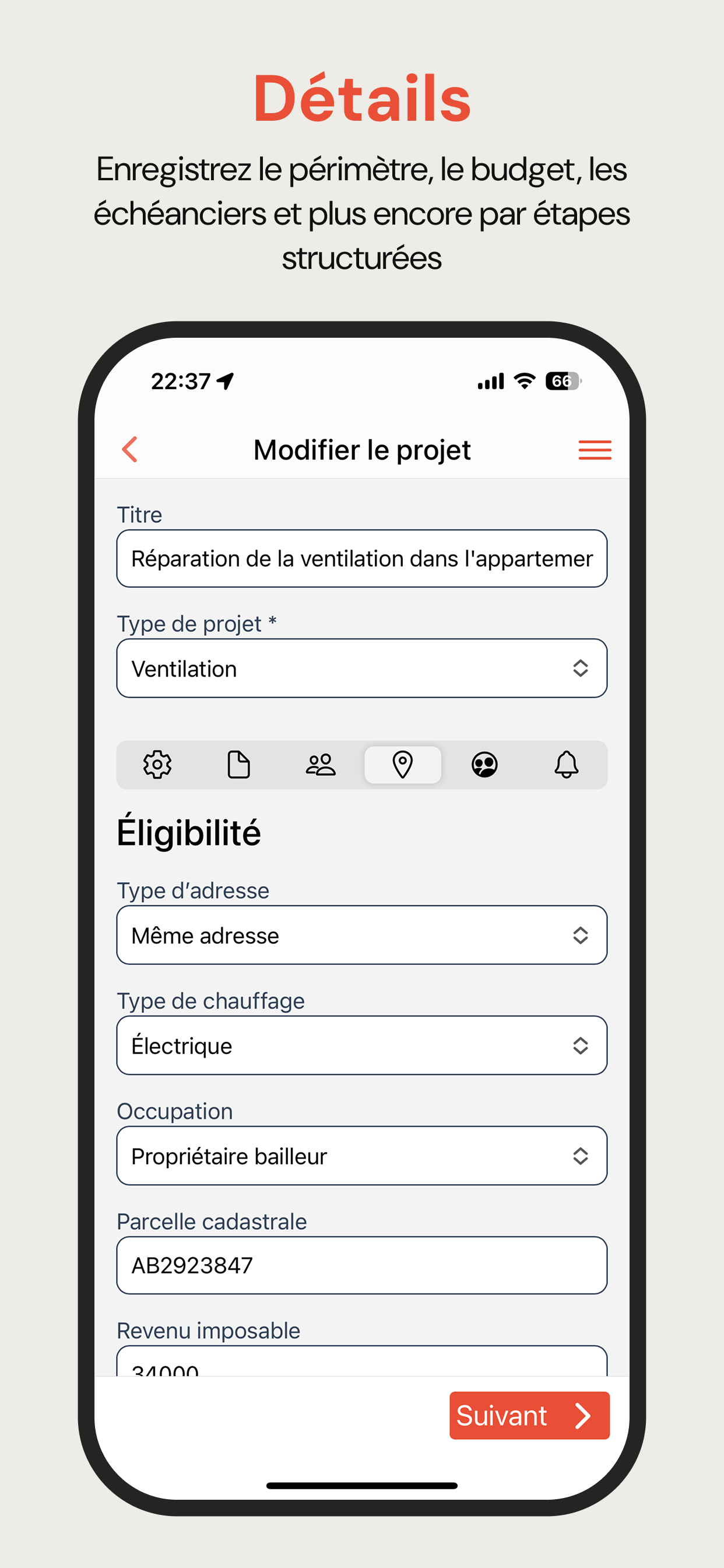 ChantierApp