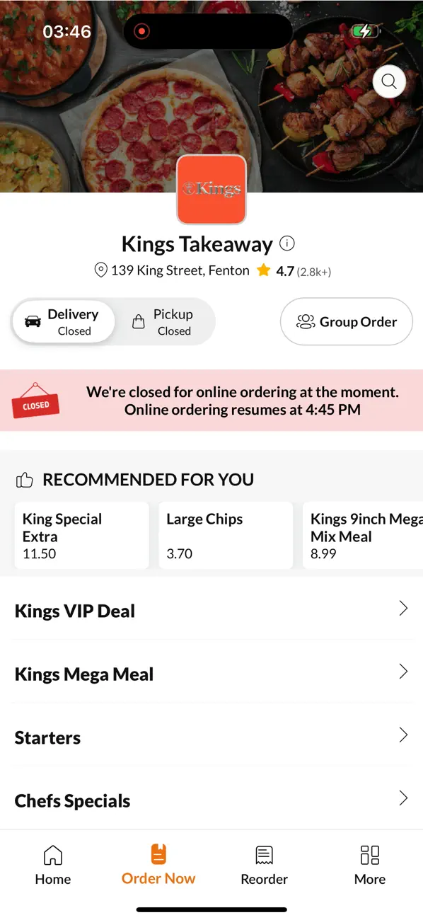 Screenshot #2 pour Kings Takeaway