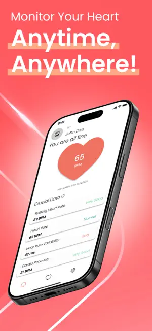 Heartivia - Heart Monitor screenshot 1