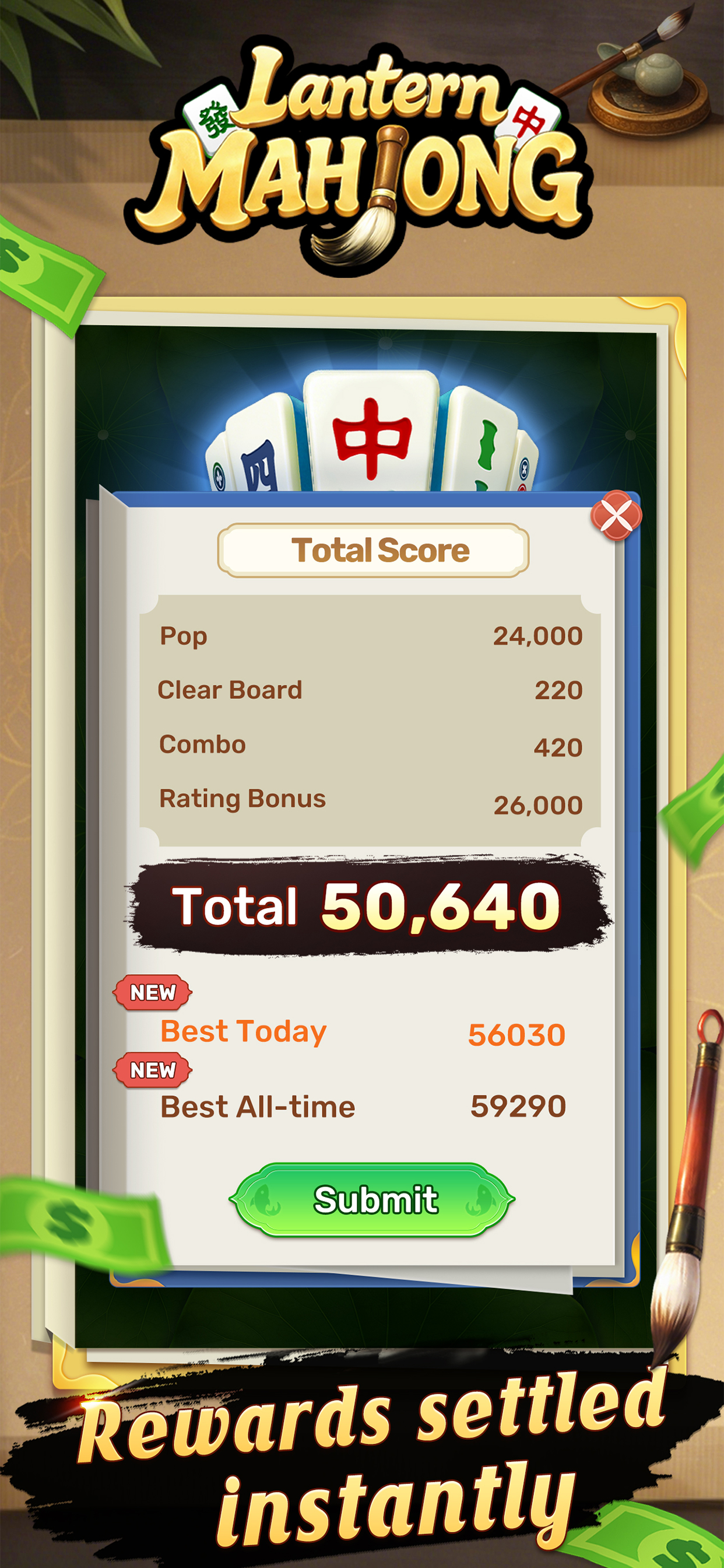 Mahjong Willow screenshot 5