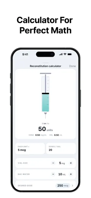 Pepper - GLP-1 Peptide Tracker screenshot 3