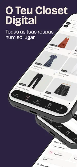 AI Closet: Moda e Roupas iPhone screenshot 1