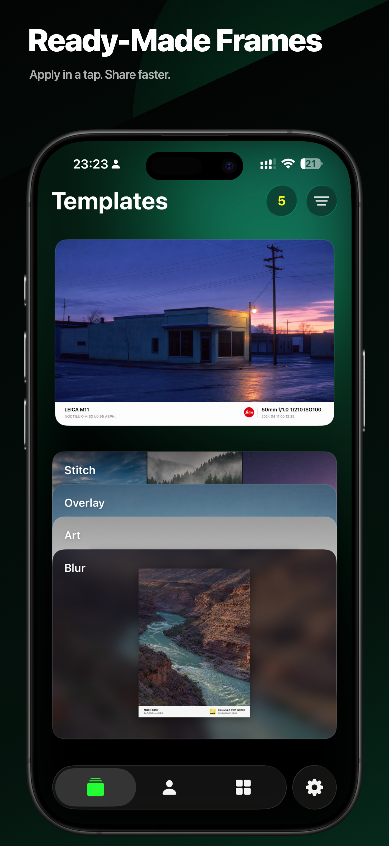 PhotoMark: Photo Frame & EXIF screenshot 4