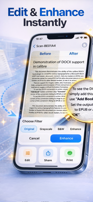 PDF Scanner: Scan to PDF, OCR Screenshot 5 of 5