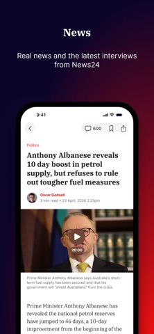 News24 Australia iPhone screenshot 3