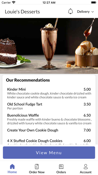 Louie's Desserts Screenshot