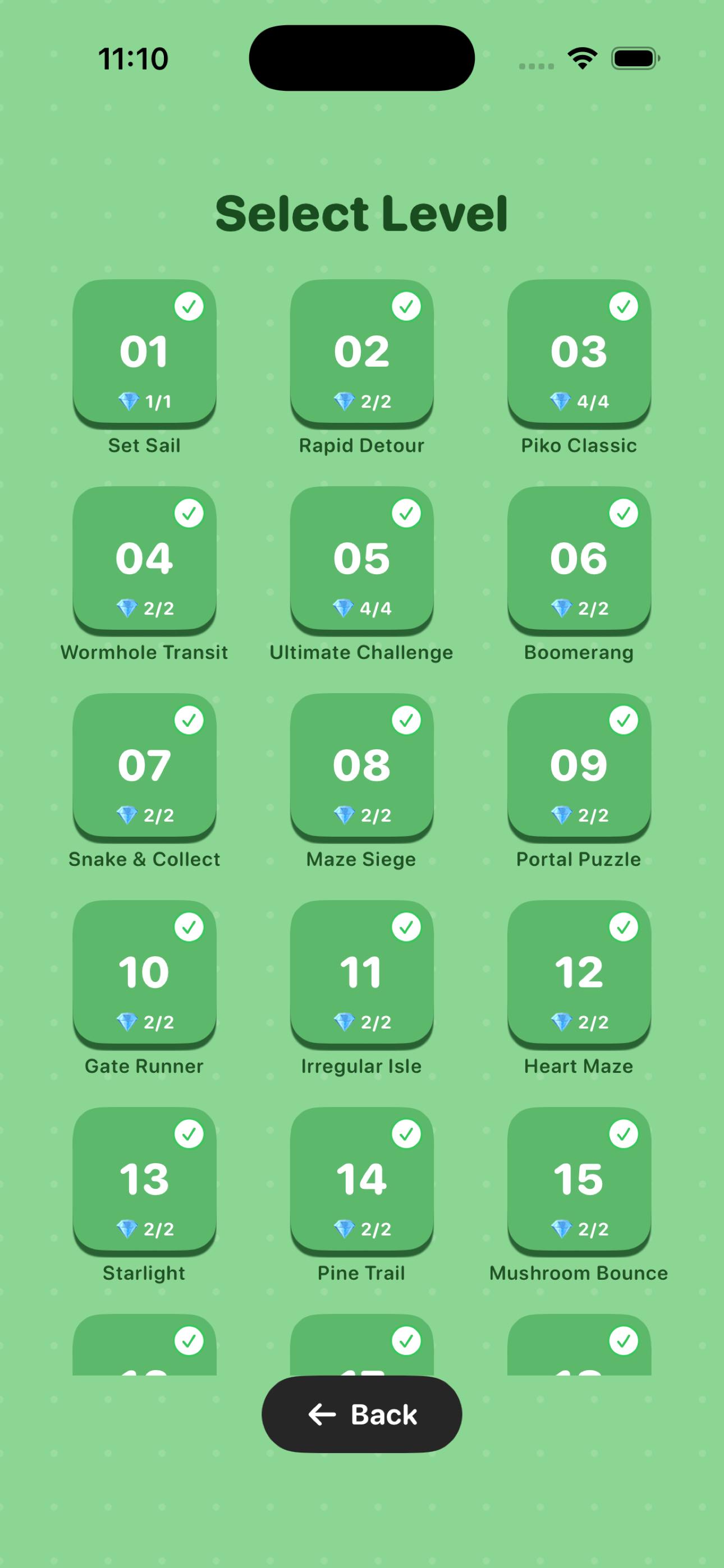 Golf Puttin: Sliding Puzzle screenshot 5