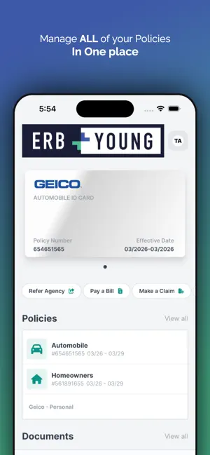 Erb & Young screenshot 1
