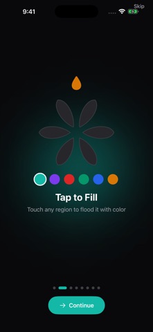 ASMR Coloring Book: ChromaZen iPhone screenshot