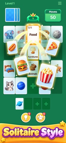 Category Solitaire Puzzle Screenshot 2 of 7
