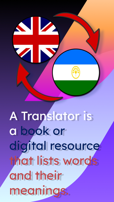 English Bashkir Translator screenshot