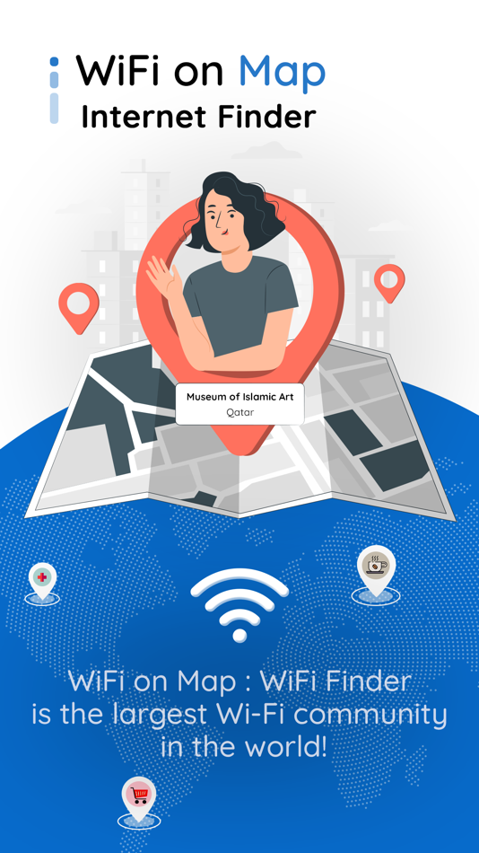 #1. WiFi on Map : WiFi Finder (iOS) By: Nalin Savaliya