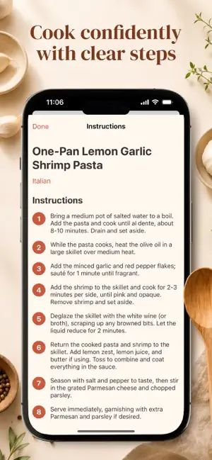 Dinspired: AI Recipes & Pantry screenshot 3