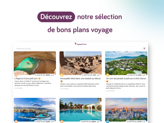 Screenshot #5 pour VoyagesPirates - Bons Plans