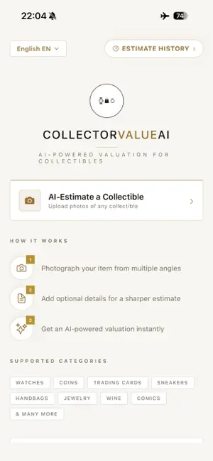 CollectorValueAI screenshot 1
