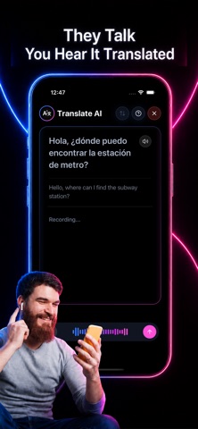Translate AI: Live Translator iPhone screenshot 3