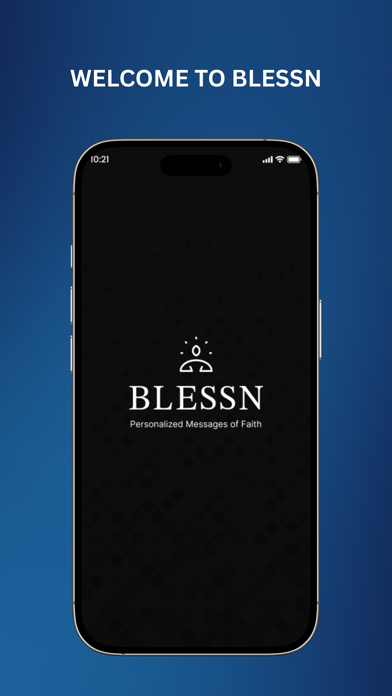 Blessn iPhone screenshot 1 - Social Networking app