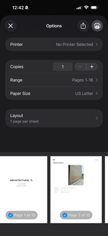 Architectural Site History screenshot