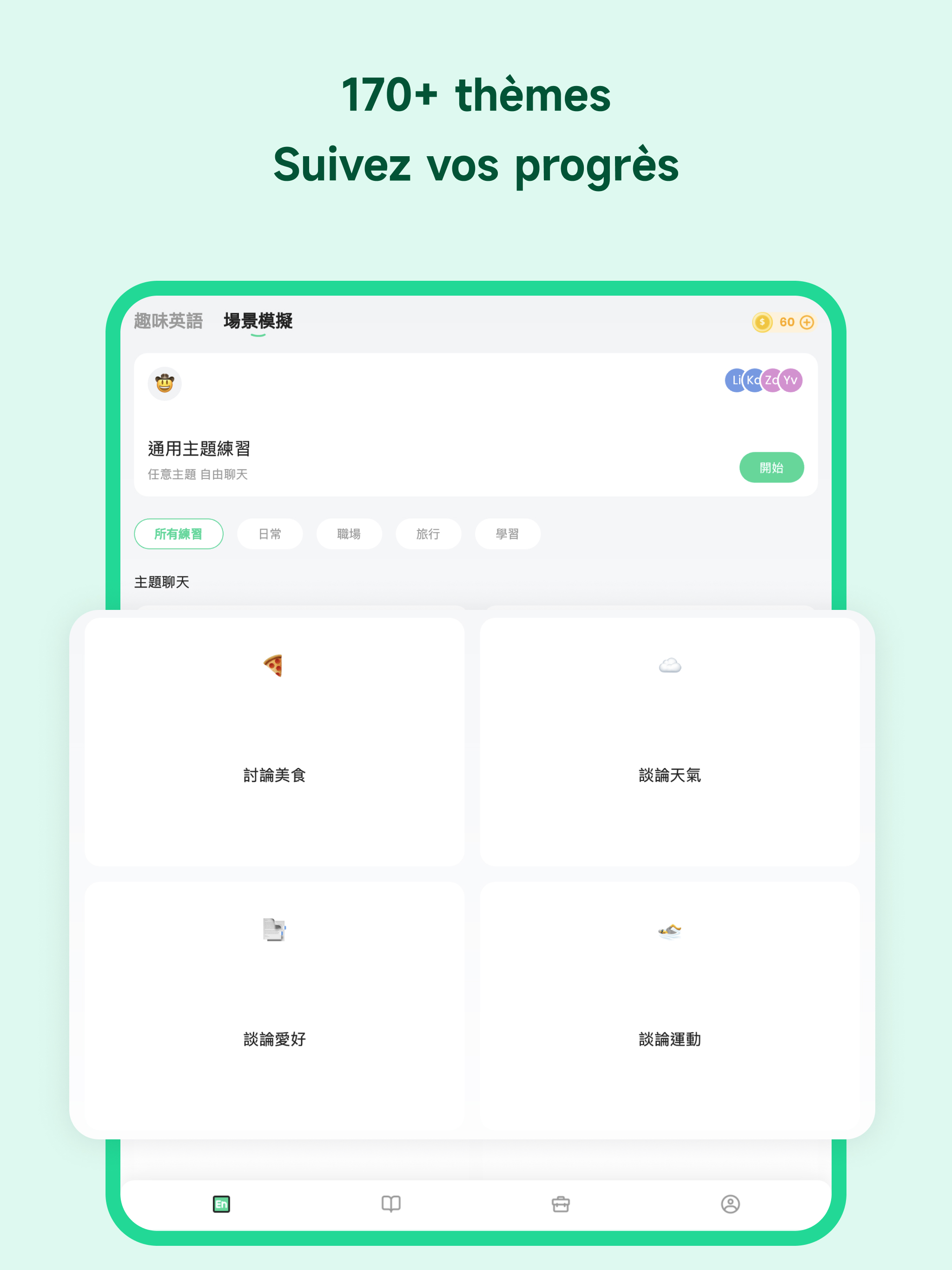 TalkOn - Parler l'anglais