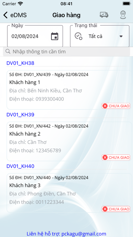 #7. eDMS - Quản lý phân phối (iOS) 게시자: Cong Khanh Phan