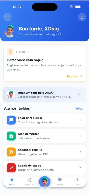 AILA - Assistente de Saúde IA screenshot 3