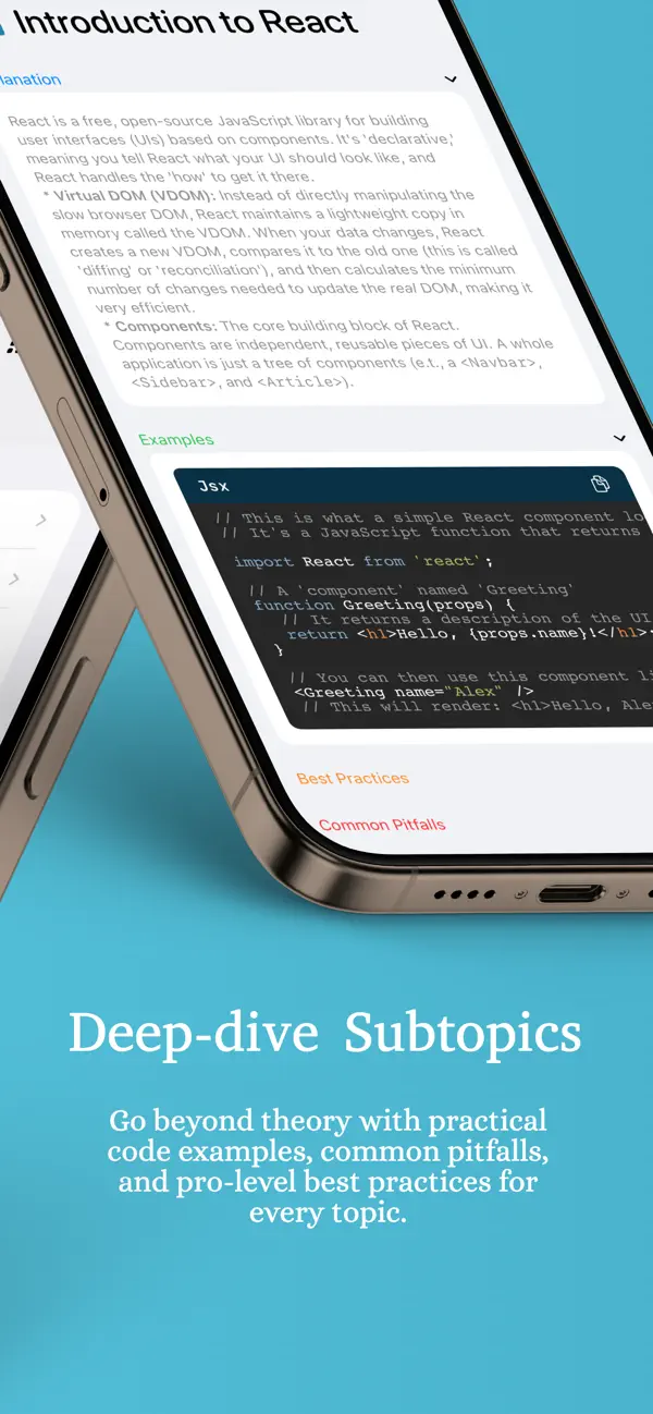 #2. InterviewGenie: Prep React (iOS) Által: Abhinav Jha