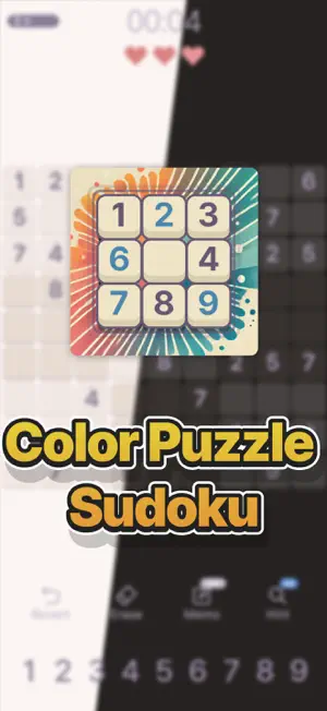 Color Puzzle Sudoku screenshot 1