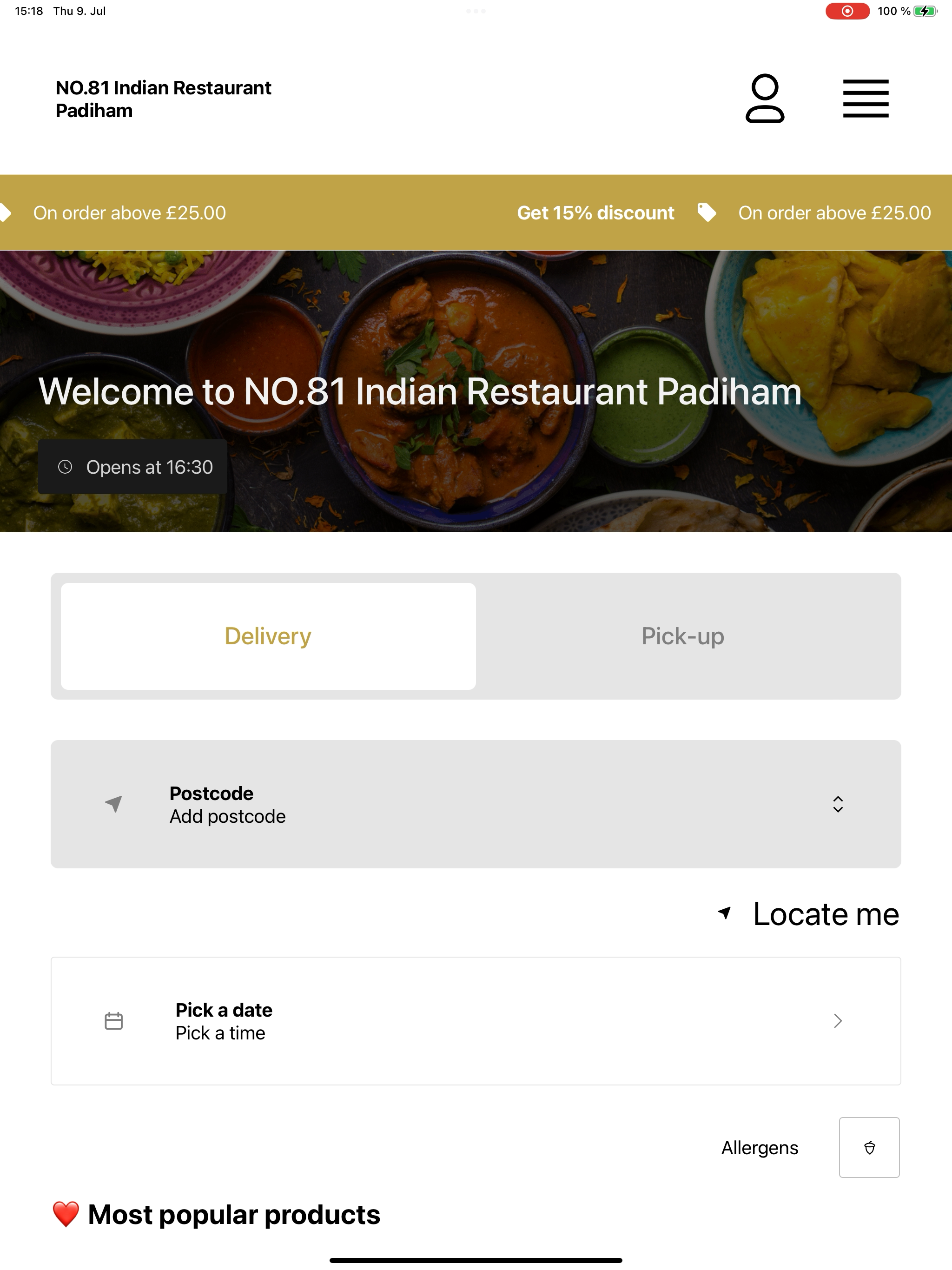 No.81 Indian Restaurant screenshot 8