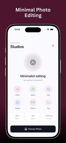 Photo Edit Studio++ iPhone screenshot 8