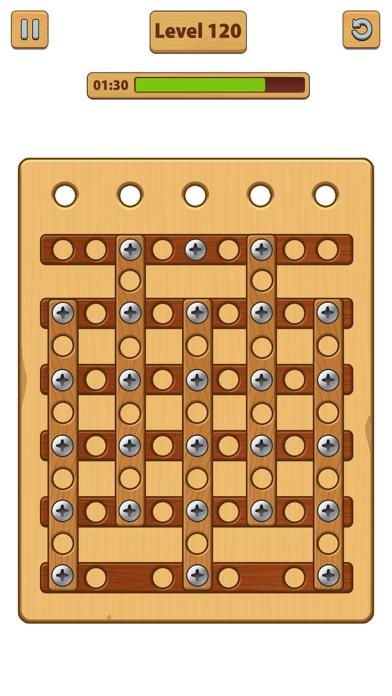 Nuts Bolts ASMR - Wood Nuts Screenshot