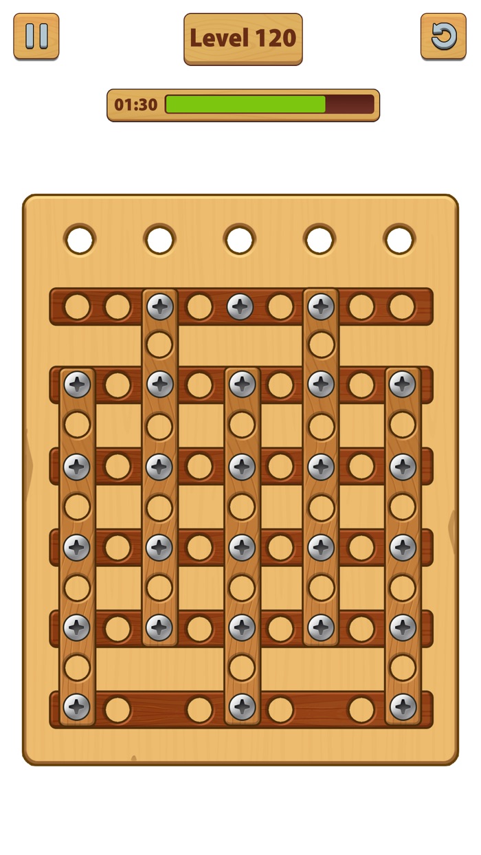 Nuts Bolts ASMR - Wood Nuts