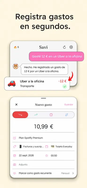 Savi: Presupuesto y Gastos screenshot 4 of 8