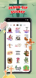 Animated Jesus Christ Stickers screenshot #5 for iPhone