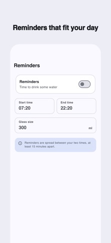 Drink Water: Hydration Log Screenshot 3 of 4