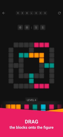Reblock - Puzzle Game screenshot