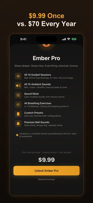 Ember: Sleep & Meditation screenshot 3