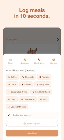 FireBelly: GERD Reflux Tracker Screenshot 6 of 7