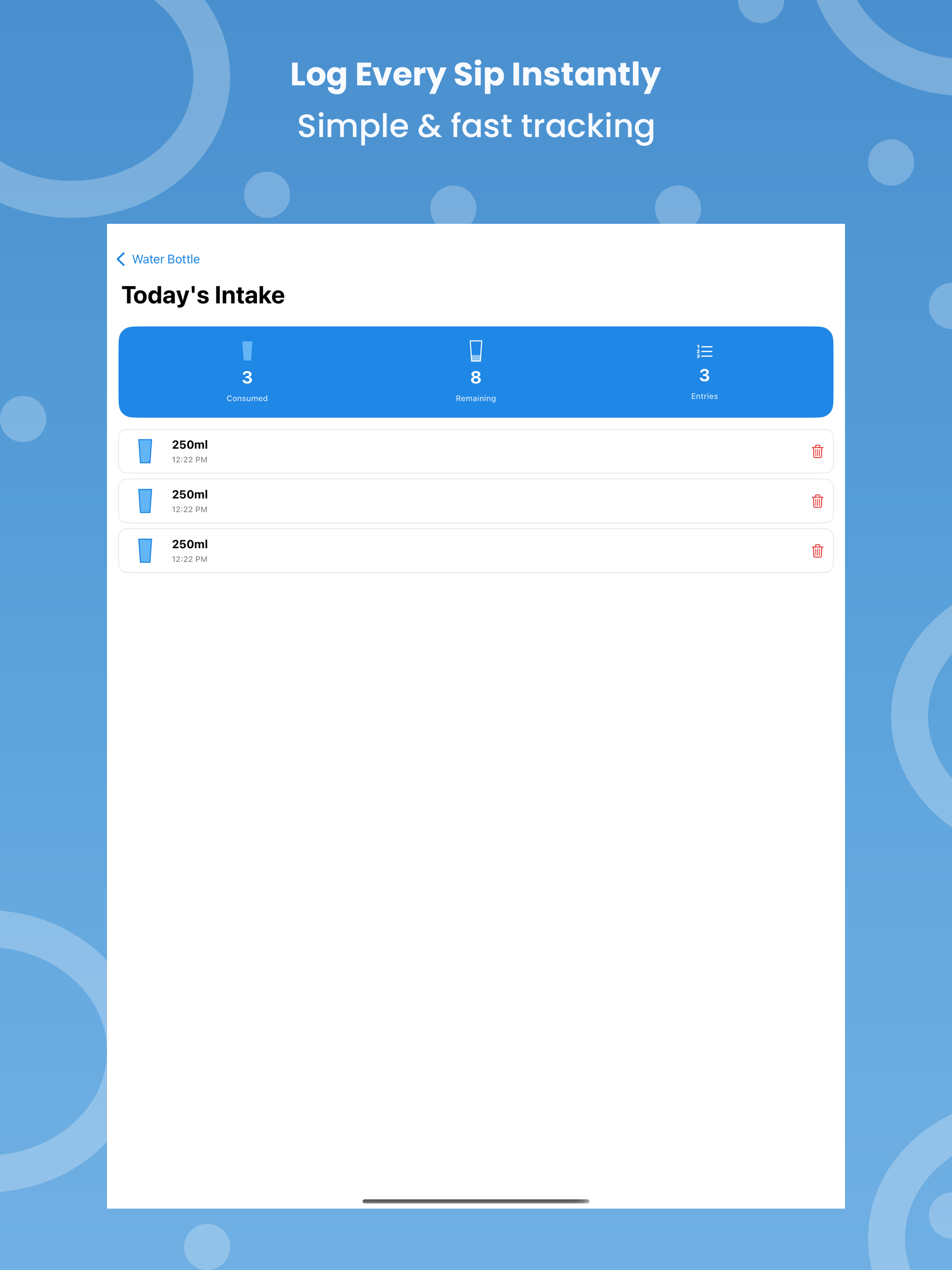 Hydration – Tracker screenshot 6