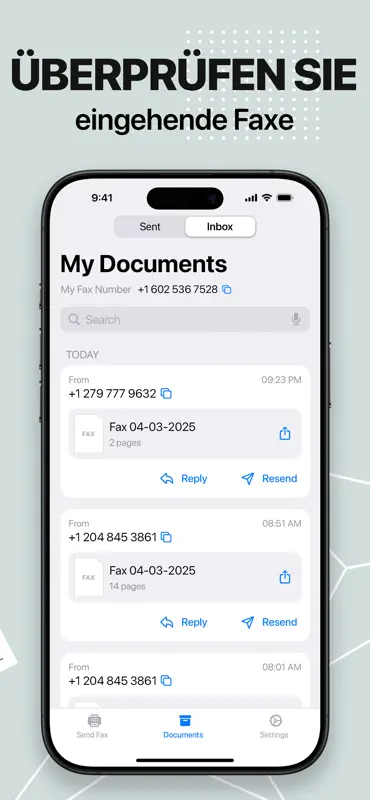 FaxFree: Send Fax From iPhone screenshot 3 of 8