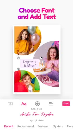 Captura de pantalla de Collage Maker - Free Of Ad en iPhone 5