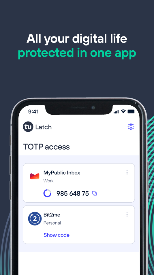 #5. TU Latch: 2FA authenticator (iOS) 由: Telefonica Innovacion Digital, S.L.