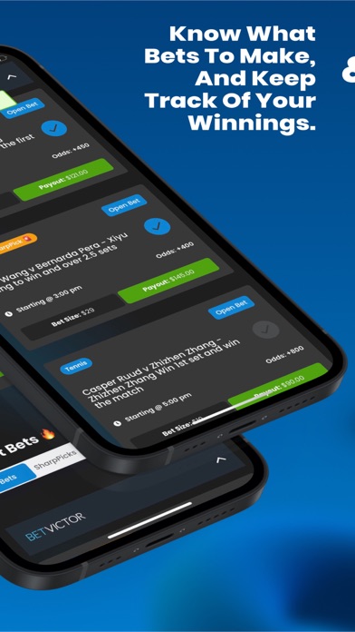 SharpStakes Sports Betting App Screenshot