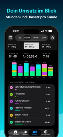 Timemator: Zeiterfassung — Screenshot 2