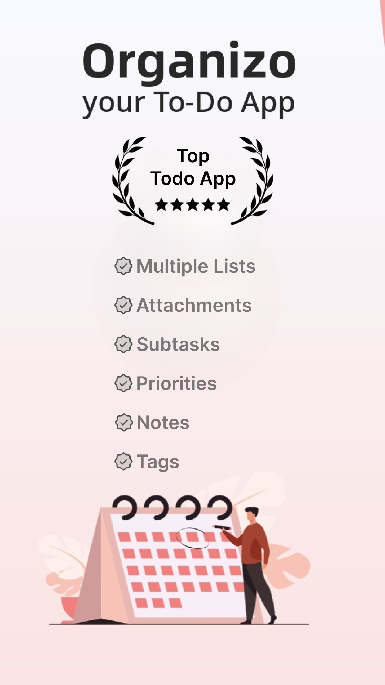 Organizo-To-Do List & Reminder