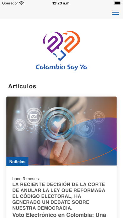 Screenshot #1 pour Colombia Soy Yo